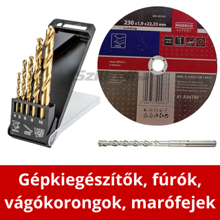 Szerszámgép kiegészítők