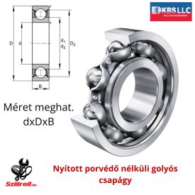 6000 C3 KBS golyóscsapágy 10×26×8 mm