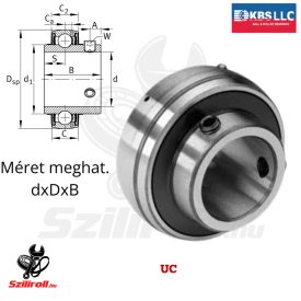 UC205 KBS Y-csapágy 25×52×34 mm