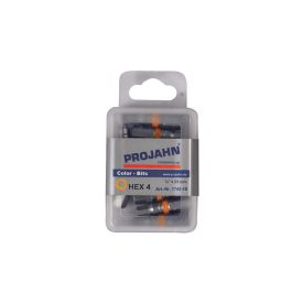 Bitfej készlet 1/4" Imbusz H4 mm  10 db. 25 mm  