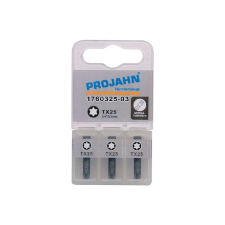 Behajtóhegy (bit) -  TORX 1/4" - L25 mm  TX10  