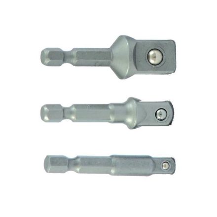 PROJAHN PRO-2880 Adapter BIT 1/4" L 50 mm dugókulcsokhoz 1/4".3/8".1/2" szet 3 db.