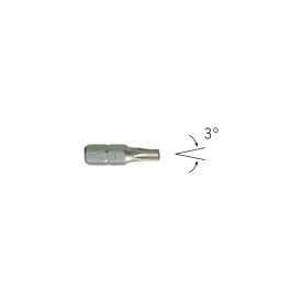 Behajtóhegy (bit) 1/4" - felület kezelt T10W L 25mm  
