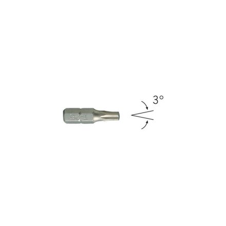Behajtóhegy (bit) 1/4" - felület kezelt TX-20W L 50mm  