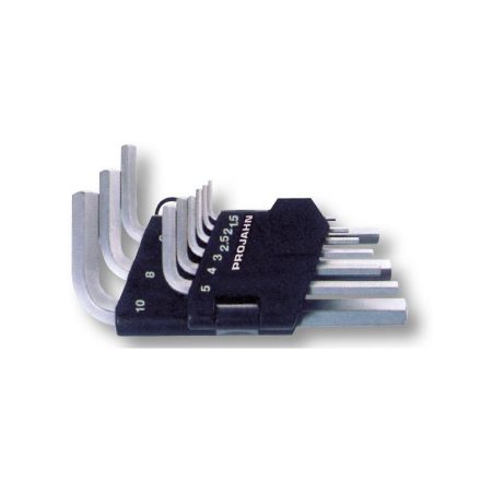 PROJAHN PRO-3601 – Imbusz kulcskészlet 9 db. 1.5-10 mm müanyag tartóban