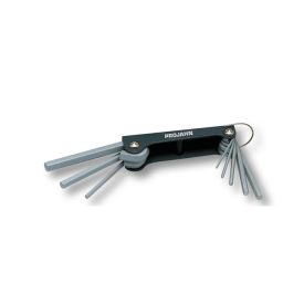 PROJAHN PRO-3619 – imbuszkulcskészlet hajlított hexagon 8 db. 2.5-10 mm összecsukható - fém