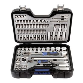 PROJAHN PRO-3904201 Dugókulcs készlet 1/4"+1/2", 91 - részes