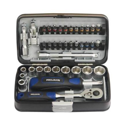 PROJAHN PRO-394072 MINI dugókulcsok - 1/4“ és bittek-dobozban
