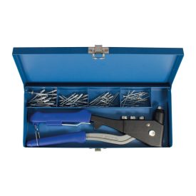 Popszegecselő készlet 61 db. (fémdobozba)  