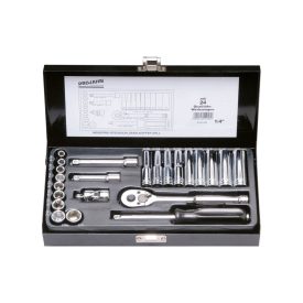 PROJAHN PRO-4008 Dugókulcskészlet 1/4" colos 23 db