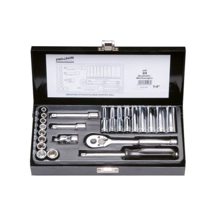 PROJAHN PRO-4008 Dugókulcskészlet 1/4" colos 23 db