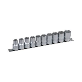 PROJAHN PRO-4129 Dugókulcs betét készlet-tartósínnel Xi-On 1/2'' 10 darabos