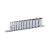 PROJAHN PRO-4212 Dugókulcskészlet -hosszított 3/8", sínes tartó, 7-22 mm, 12 db