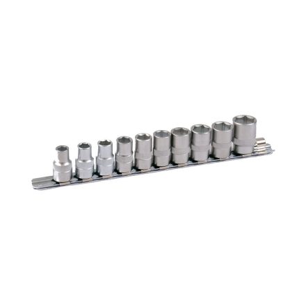 PROJAHN PRO-4221 Dugókulcs készlet 1/2", sínes tartó, 10-22 mm, 10 db