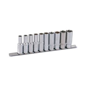 PROJAHN PRO-4222 Dugókulcskészlet -hosszított 1/2", sínes tartó, 10-22 mm, 10 db