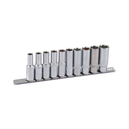 PROJAHN PRO-4222 Dugókulcskészlet -hosszított 1/2", sínes tartó, 10-22 mm, 10 db
