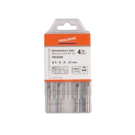   Betonfúró készlet  produr PORDUR 5-10 mm . 4 db.. műanyag dobozba  