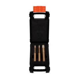   Gyémánt koronafúró (szárazfúró) készlet hexagon befogatással 3 db. dobozban "S" Ø 6.8.10 mm  