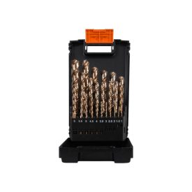   Csigafúró készlet PERFORMANT HSS-Co 8% dobozban MAMBO 1-13 mm25 db./ szet  