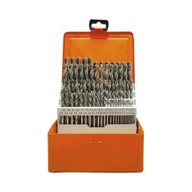   Fémfúrószár készlet HSS-G DIN 338 ECO 1-10 mm. 91 db.. fémdobozban  