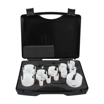 Többcélú lyukfűrész készlet felszerelt - METAL DUR-MULTI 17 db. / szet QUICK LOCK adapterrel  