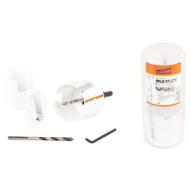   Többcélú lyukfűrész készlet "STARTER KIT" felszerelt - METAL DUR-MULTI 7 db./ szet QUICK LOCK adapterrel  