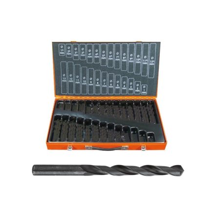 Fémfúrószár készlet HSS-R DIN 338 ECO 1-13 mm220 db. fémdobozban  