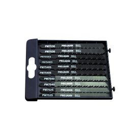 Szúrófűrészlap válogatás fához 10 db/szet  