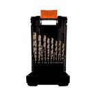 PROJAHN PRO-67380 – Fémfúrószár készlet HSS-CO DIN 338 SPEED 1-10 mm. 19 db./ szet. műanyag dobozba