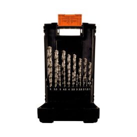   Fémfúrószár készlet HSS-CO DIN 338 SPEED 1-10 mm. 19 db./ szet. műanyag dobozba  