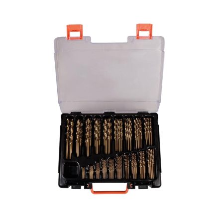 Spirál fúrószár készlet ECO HSS-CO 170 darabos műanyag kofferben  