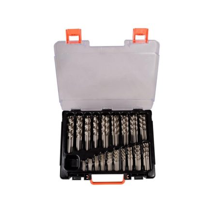 Spirál fúrószár készlet ECO HSS-G 1-10/0.5 mm 170 darabos műanyag kofferben  