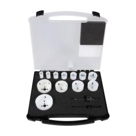   BiMetall lyukfűrész kofferben "ALLROUND PLUS". 14 db.  