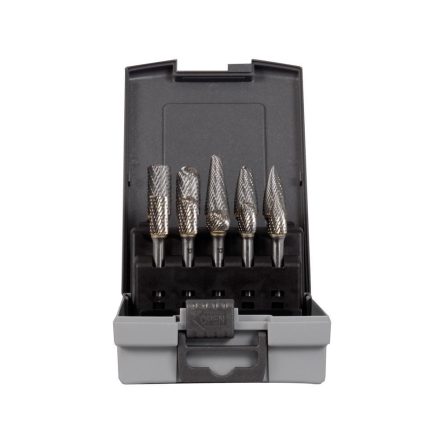 Műfúró kazetta T 10 db. Fémdobozban Ø 9.6 + 12.7 mm B.C.D.E.G.F