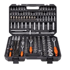 PROJAHN PRO-7550 Dugókulcs készlet 194 darabos 1/4"+3/8"+1/2"+5/16"