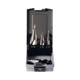 Lépcsős csigafúró kazetta HSS-CO 3 db.  