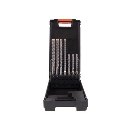 Betonfúró készlet 4x4  SDS-PLUS 5-6-8x110 mm / 6-8-10-12x160 mm 7 db. mambo-box ROCKET 5   