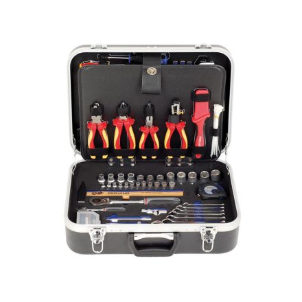 Elektro-szerszámos koffer 128 részes  