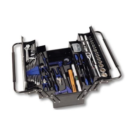 1/2"  proficraft fém szerszámos doboz. 84 részes  