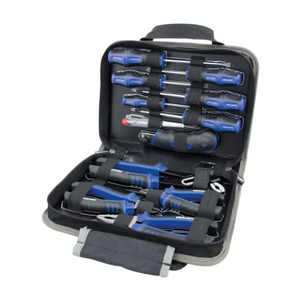 Proficraft szerszámmappa. 12 részes.