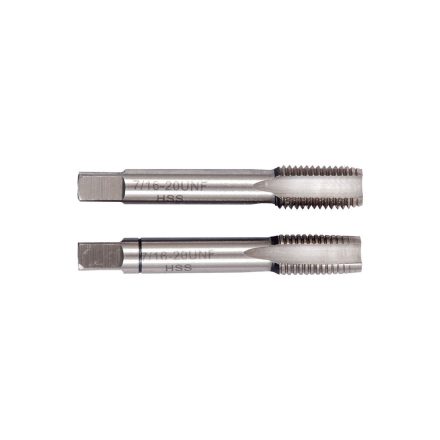 Készlet 2 db menetfúró-kézi HSS-G DIN 2181 UNF 3/8"  