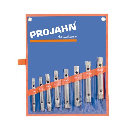 PROJAHN PRO-9988 Cső-dugókulcs készlet, 10 részes forgóstift 146 mm (termék 260001 6-13 mm) forgóstift 146 mm (termék 26002 14-27 mm)