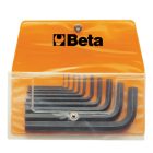 BETA 96N/B 10 – 10 részes hajlított imbuszkulcskészlet műanyag dobozban