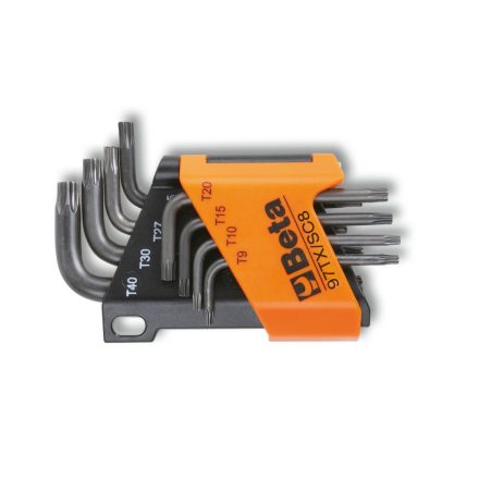 BETA 97TX/SC 8 – 8 részes hajlított Torx(R) imbuszkulcskészlet tartóval