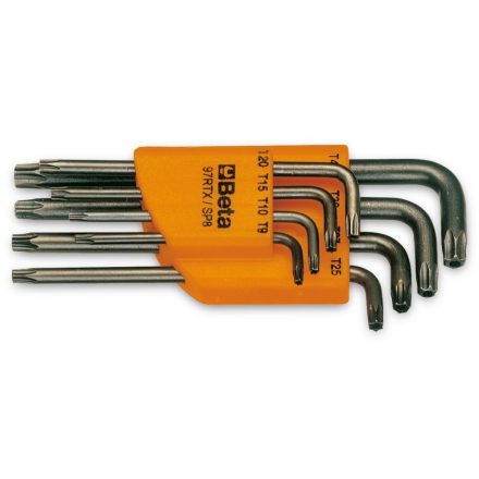 BETA 97RTX/SC 8 – 8 részes hajlított Tamper Resistant Torx® imbuszkulcskészlet tartóval