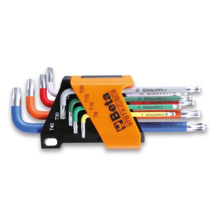 BETA 97BTX-C/SC8 – imbuszkulcskészlet Torx®