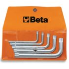 BETA 98XZN/B 5 – 5 részes XZN® profilú imbuszkulcskészlet műanyag dobozban