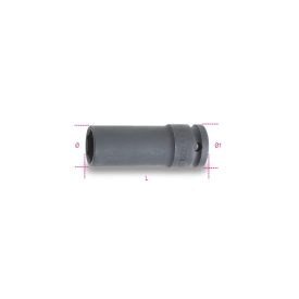16 Gépi dugókulcs csavarbehajtóhoz hosszú, keskeny kivitel foszfátozott - BETA 720LS/16
