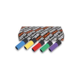 5 darabos gépi és sorozat kerékanyákhoz színes polimer betétekkel - BETA 720LC/S 5