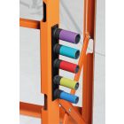 5 darabos GÉPI DUGÓKULCS KÉSZLET KERÉKANYÁKHOZ SZÍNES POLIMER BETÉTEKKEL, 1/2" MÁGNESES TARTÓSÍNEN BETA 720LC/PM5
